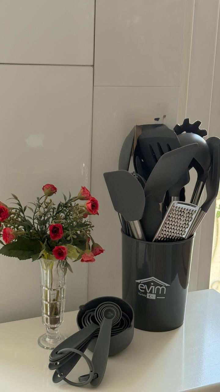 کفگیر و ملاقه سیلیکونی EVIM